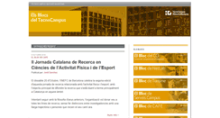 Desktop Screenshot of blocs.tecnocampus.cat